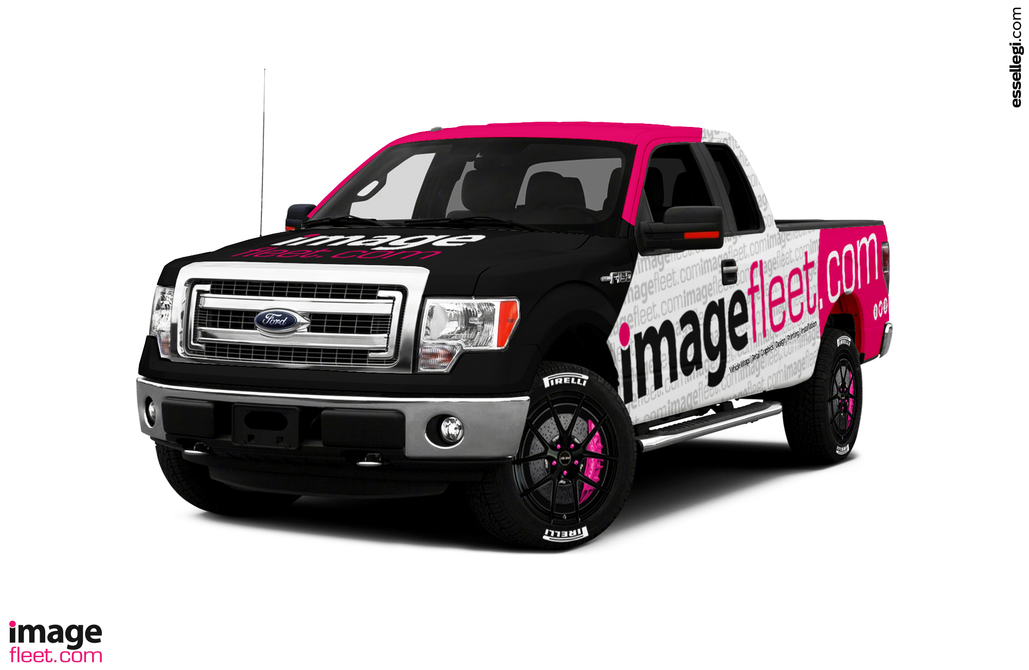 Ford F150 Truck Wrap Design by Essellegi Wrap Design