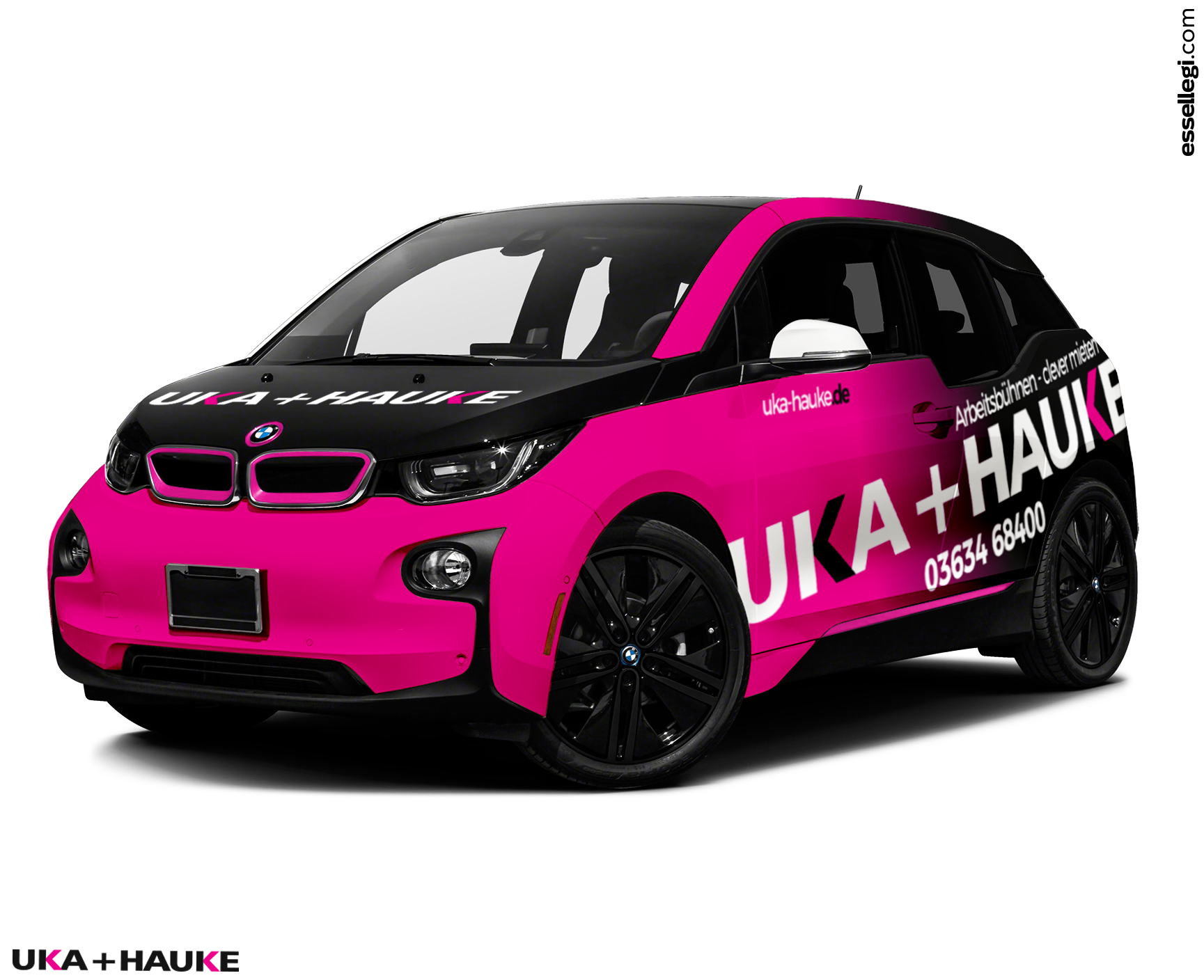 BMW i3 Car Wrap Design by Essellegi Wrap Design