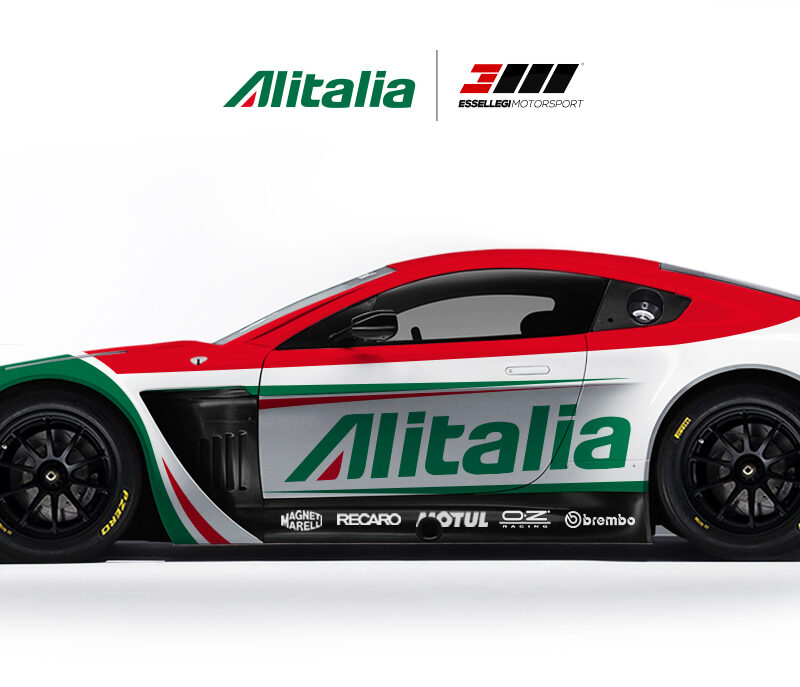 Aston Martin Vantage GT3| Alitalia| Motorsport - Racing - Race Car Livery