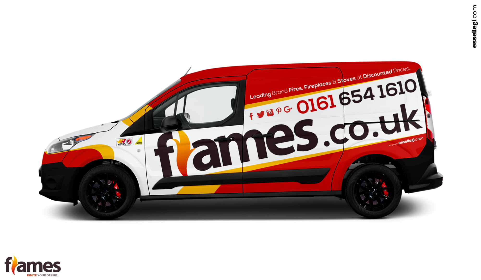 Transit Connect Wrap. Ford Transit Connect | Van Wrap Design by Essellegi. Van Signs, Van Signage, Van Wrapping, Van Signwriting, Van Wrap Designer, Signs for Van, Van Logo by Essellegi.