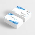 Business Card Design. NextGen Audio Visual Brand Identity Design by Essellegi Design