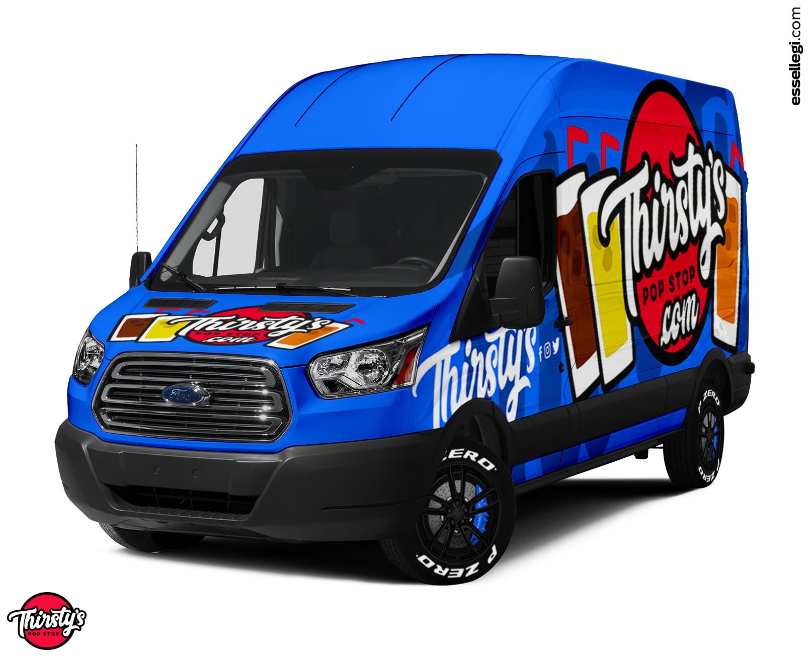 Ford Transit Wrap. Ford Transit | Van Wrap Design by Essellegi. Van Signs, Van Signage, Van Wrapping, Van Signwriting, Van Wrap Designer, Signs for Van, Van Logo, Van Graphic by Essellegi.