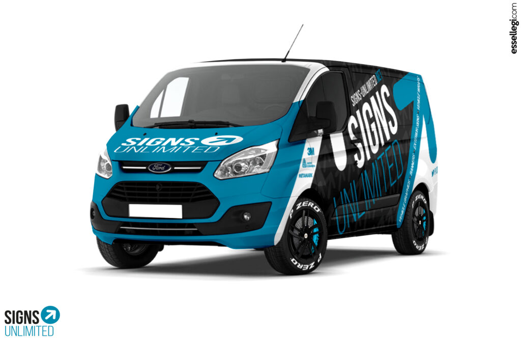 Ford Transit Custom Van Wrap Design by Essellegi Wrap Design