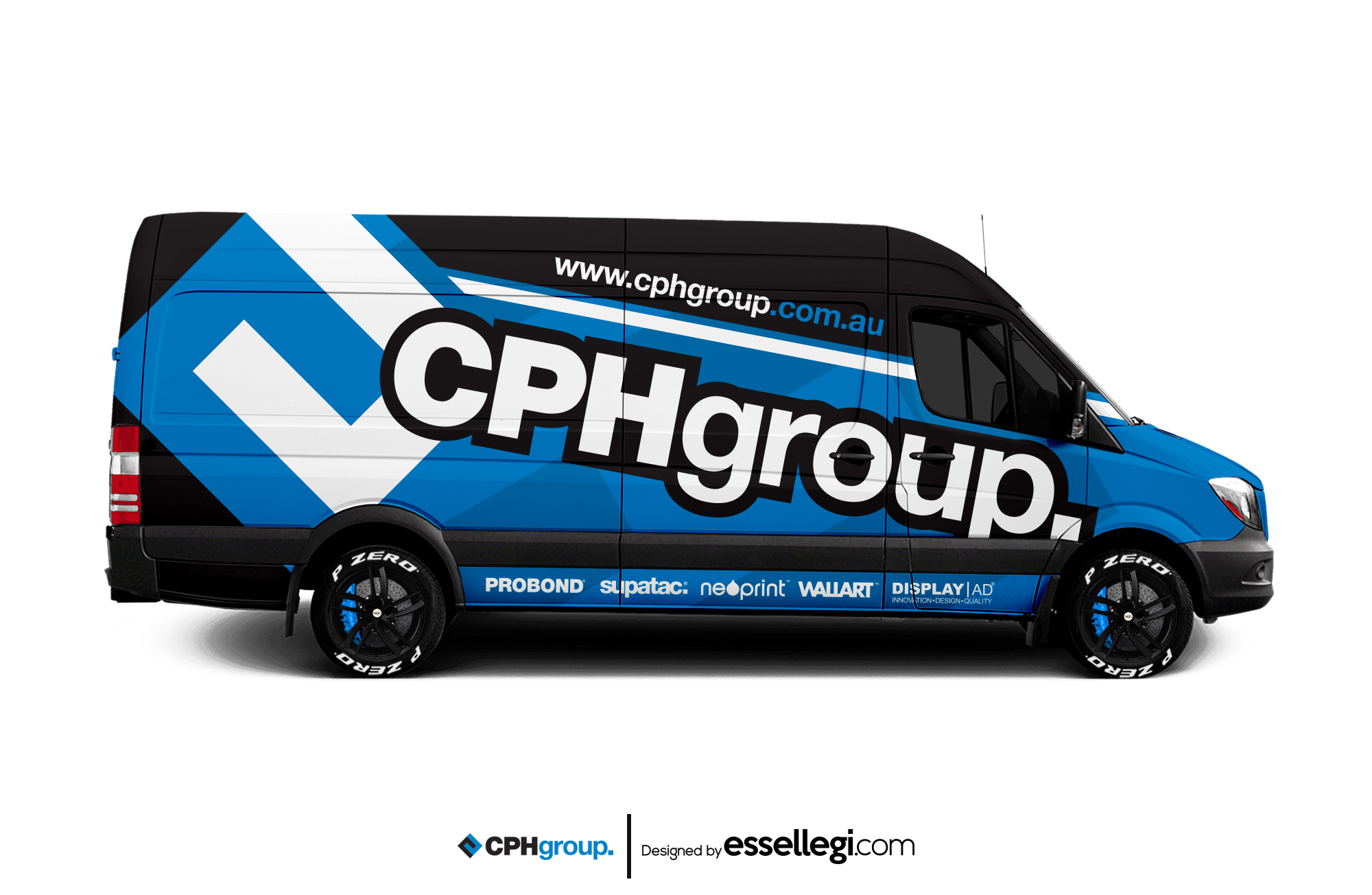 Mercedes Sprinter Wrap Design. Mercedes Sprinter | Van Wrap Design by Essellegi. Van Signs, Van Signage, Van Wrapping, Van Signwriting, Van Wrap Designer, Signs for Van, Van Logo, Van Graphic by Essellegi.