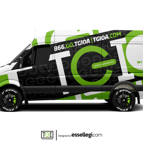 TGI OFFICE AUTOMATION | VAN WRAP DESIGN 🇺🇸