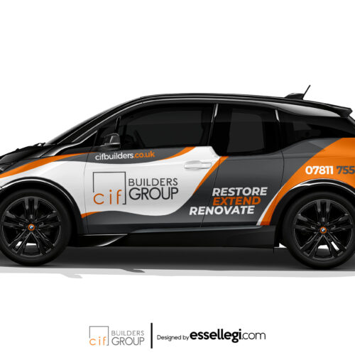 CIF BUILDERS GROUP | CAR WRAP DESIGN 🇬🇧