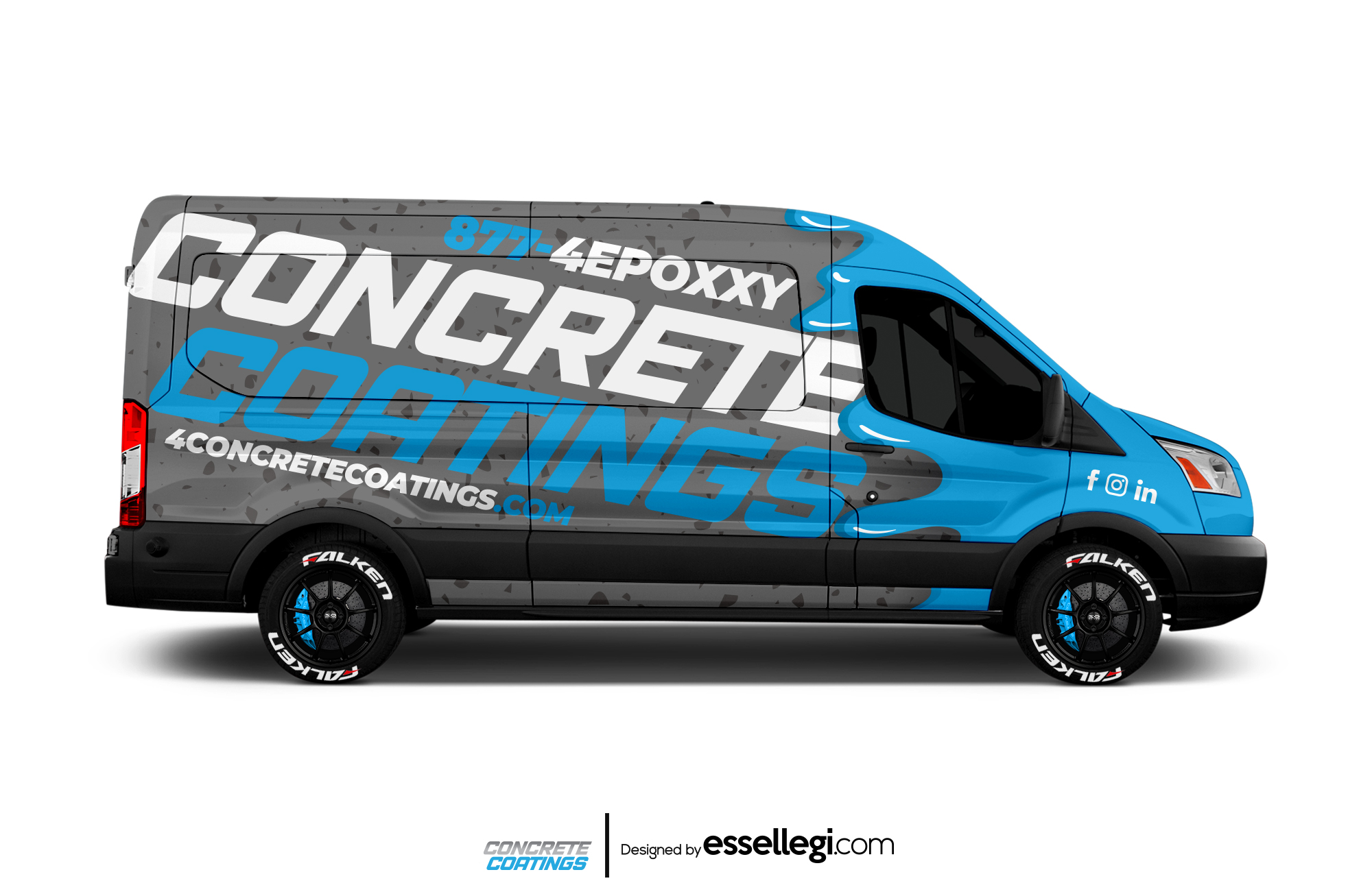 Ford Transit Wrap Design. Ford Transit | Van Wrap Design by Essellegi. Van Signs, Van Signage, Van Wrapping, Van Signwriting, Van Wrap Designer, Signs for Van, Van Logo, Van Graphic by Essellegi.