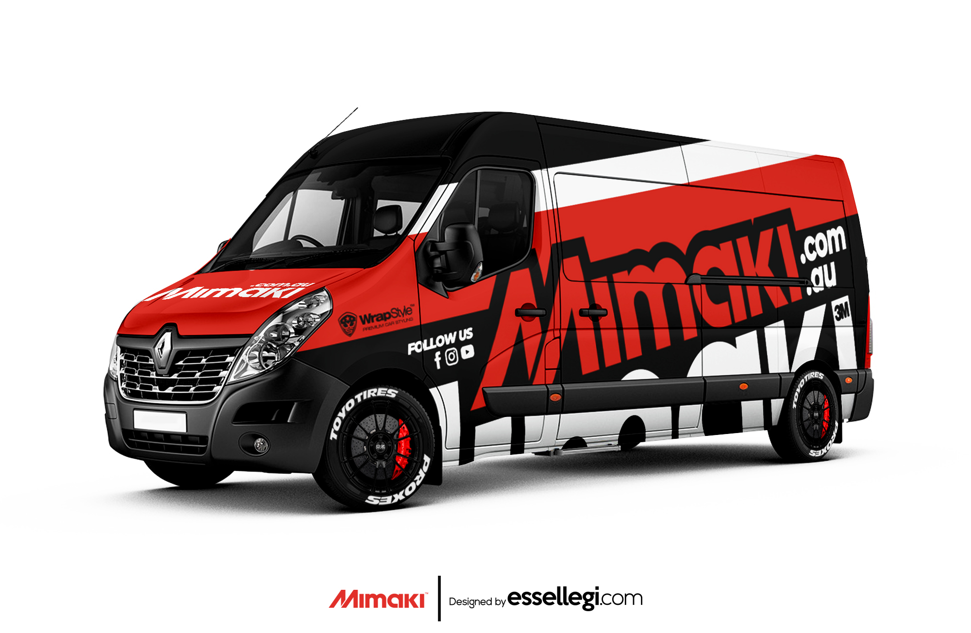 Renault Master Wrap Design. Renault Master | Van Wrap Design by Essellegi. Van Signs, Van Signage, Van Wrapping, Van Signwriting, Van Wrap Designer, Signs for Van, Van Logo, Van Graphic by Essellegi.