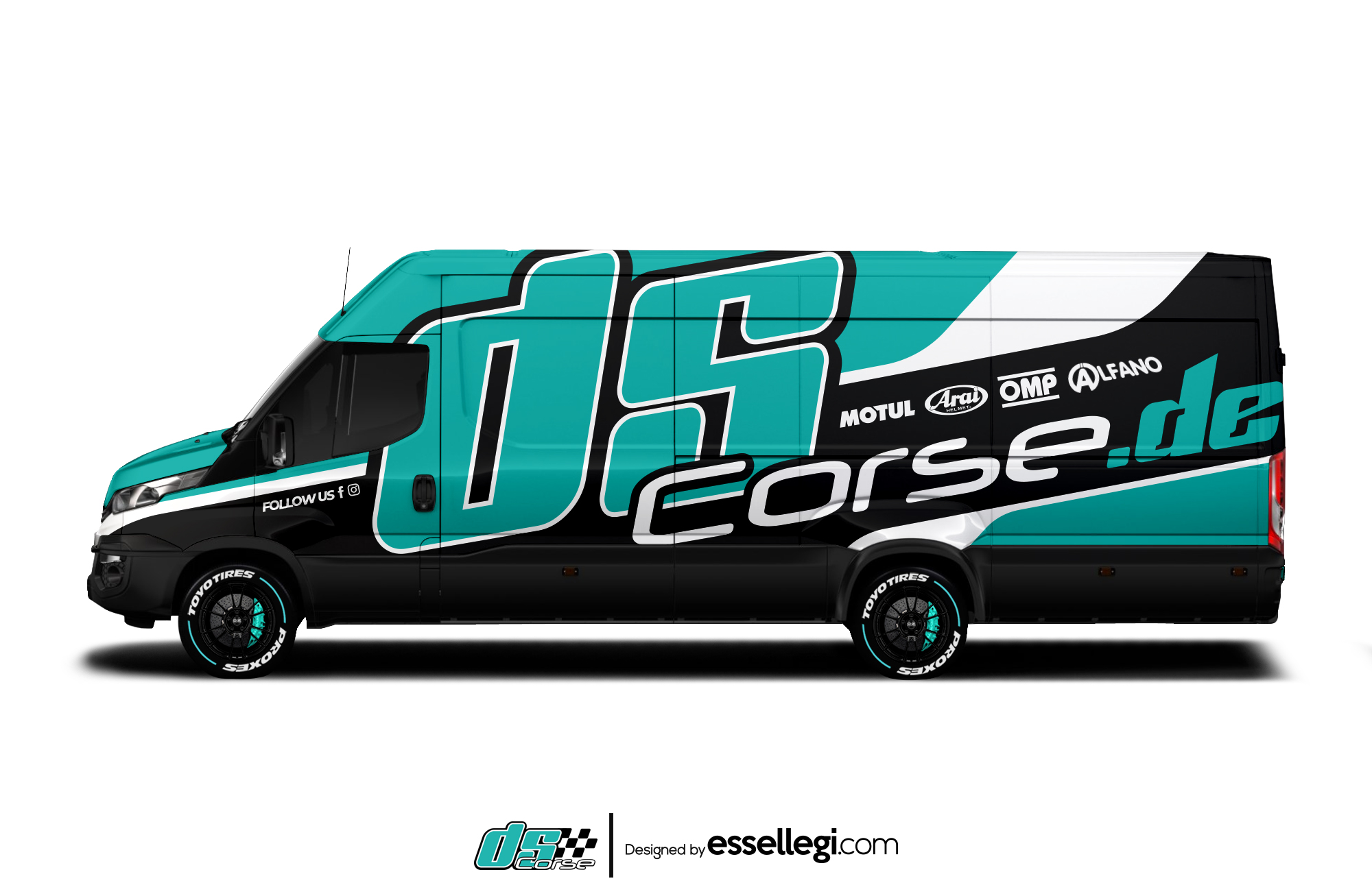 Iveco Daily Wrap Design. Iveco Daily | Van Wrap Design by Essellegi. Van Signs, Van Signage, Van Wrapping, Van Signwriting, Van Wrap Designer, Signs for Van, Van Logo, Van Graphic by Essellegi.
