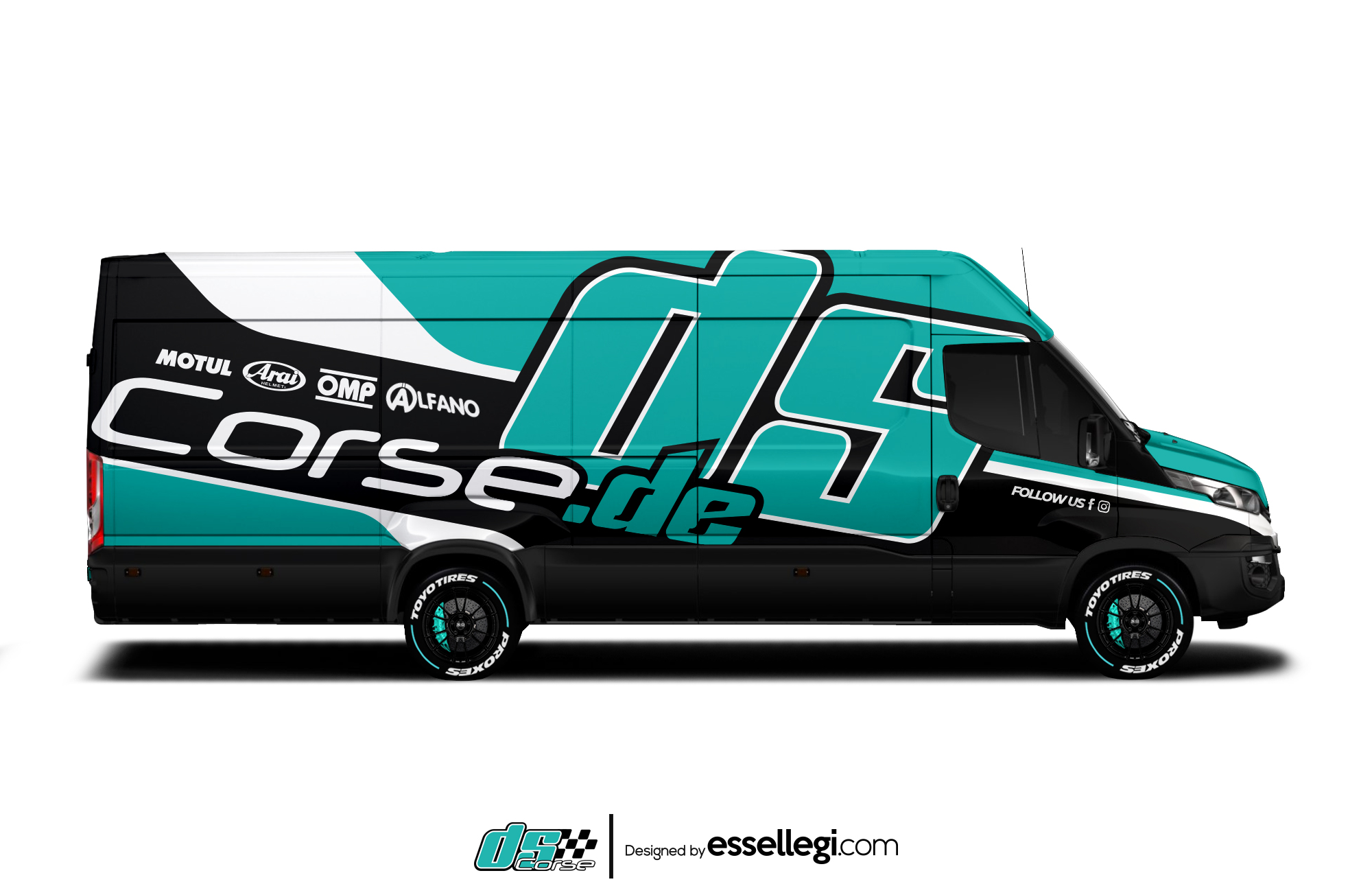 Iveco Daily Wrap Design. Iveco Daily | Van Wrap Design by Essellegi. Van Signs, Van Signage, Van Wrapping, Van Signwriting, Van Wrap Designer, Signs for Van, Van Logo, Van Graphic by Essellegi.