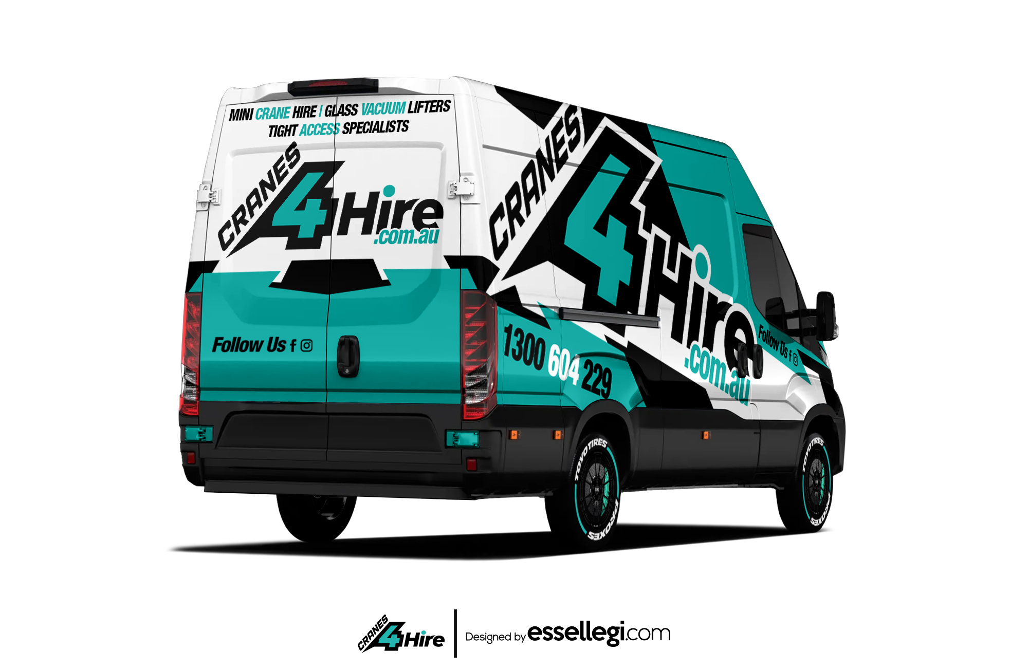 Iveco Daily Wrap Design. Iveco Daily | Van Wrap Design by Essellegi. Van Signs, Van Signage, Van Wrapping, Van Signwriting, Van Wrap Designer, Signs for Van, Van Logo, Van Graphic by Essellegi.