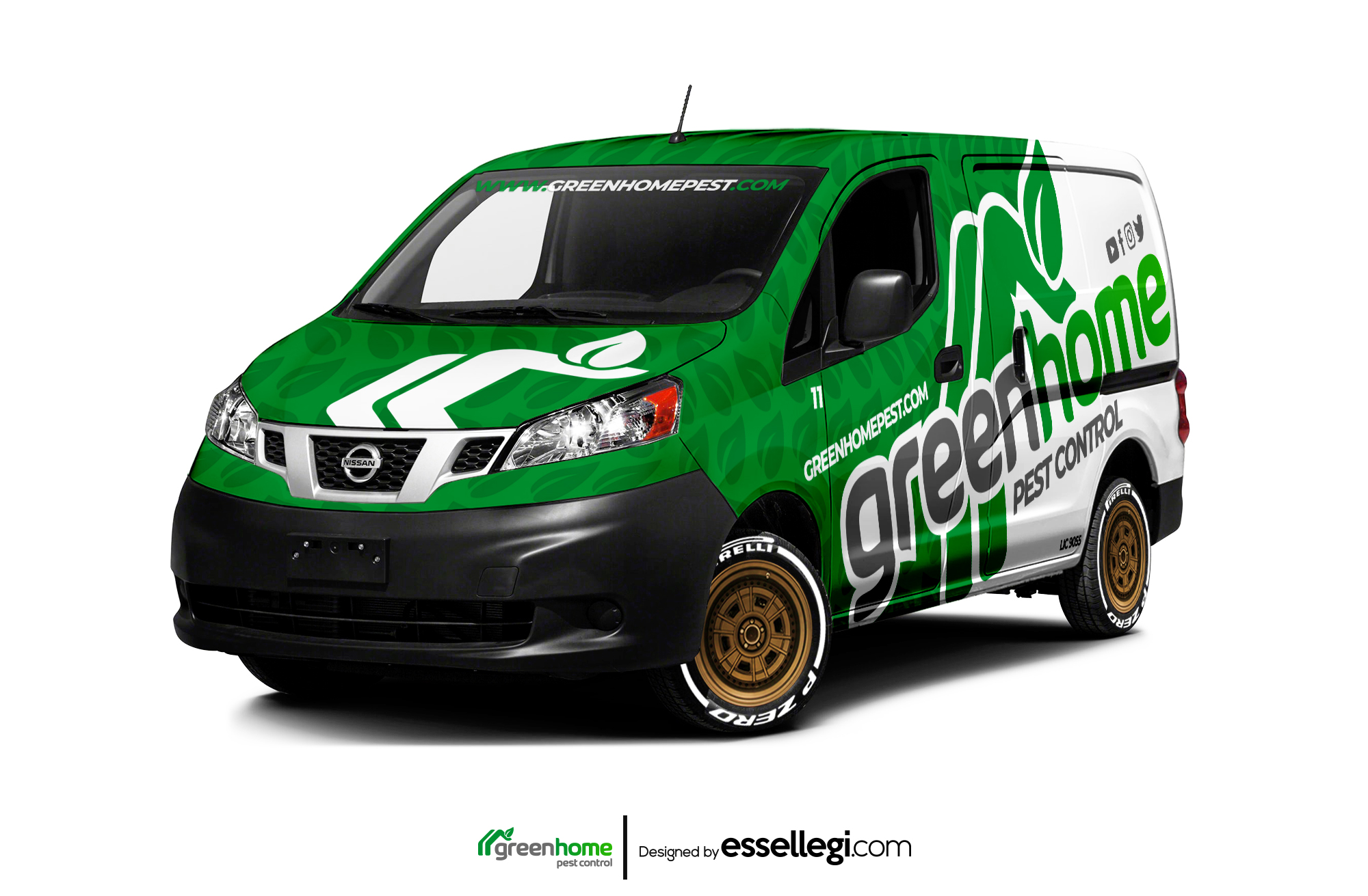 Nissan NV200 Wrap Design. Nissan NV200 | Van Wrap Design by Essellegi. Van Signs, Van Signage, Van Wrapping, Van Signwriting, Van Wrap Designer, Signs for Van, Van Logo, Van Graphic by Essellegi.