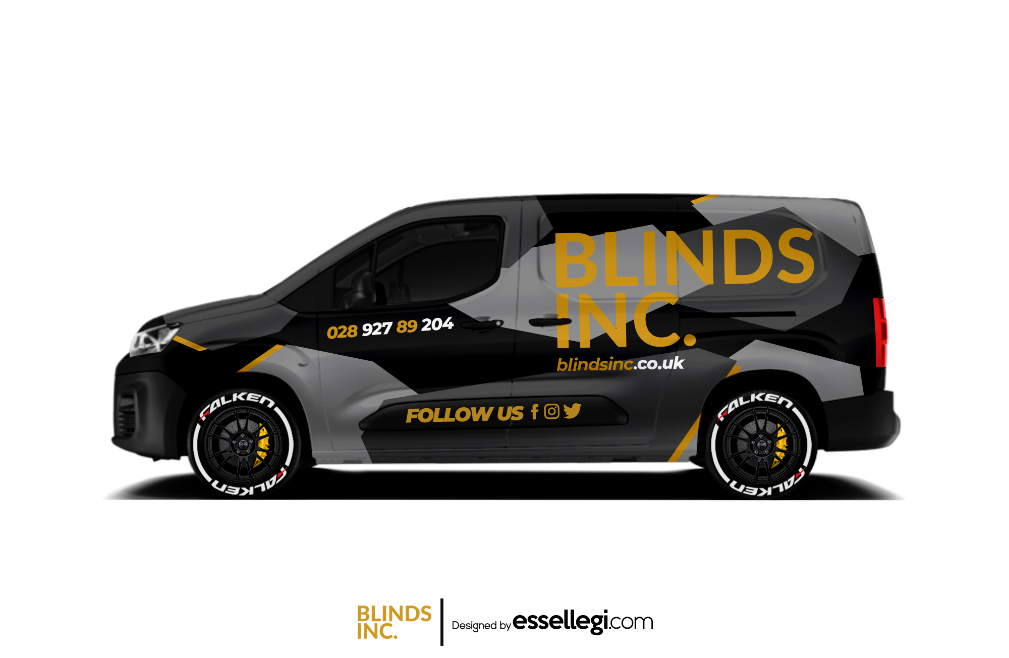 Peugeot Partner Wrap Design. Peugeot Partner | Van Wrap Design by Essellegi. Van Signs, Van Signage, Van Wrapping, Van Signwriting, Van Wrap Designer, Signs for Van, Van Logo, Van Graphic by Essellegi.