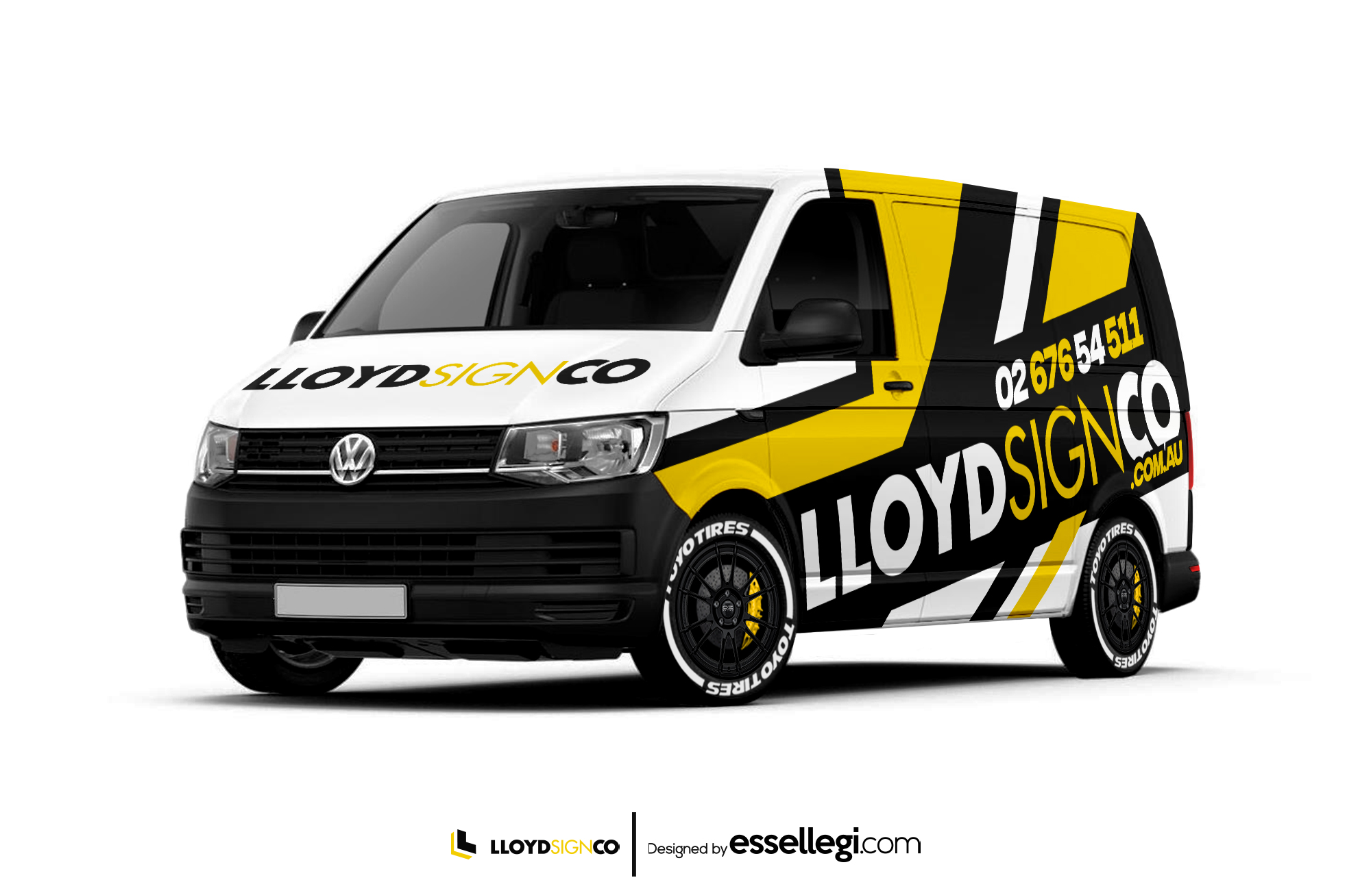 VW Transporter Wrap Design. VW Transporter | Van Wrap Design by Essellegi. Van Signs, Van Signage, Van Wrapping, Van Signwriting, Van Wrap Designer, Signs for Van, Van Logo, Van Graphic by Essellegi.