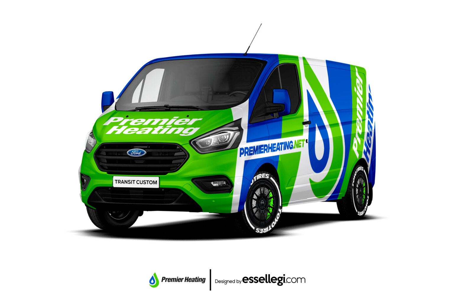Looking for Best Ford Transit Custom Van Wrap Design ? Create Yours!
