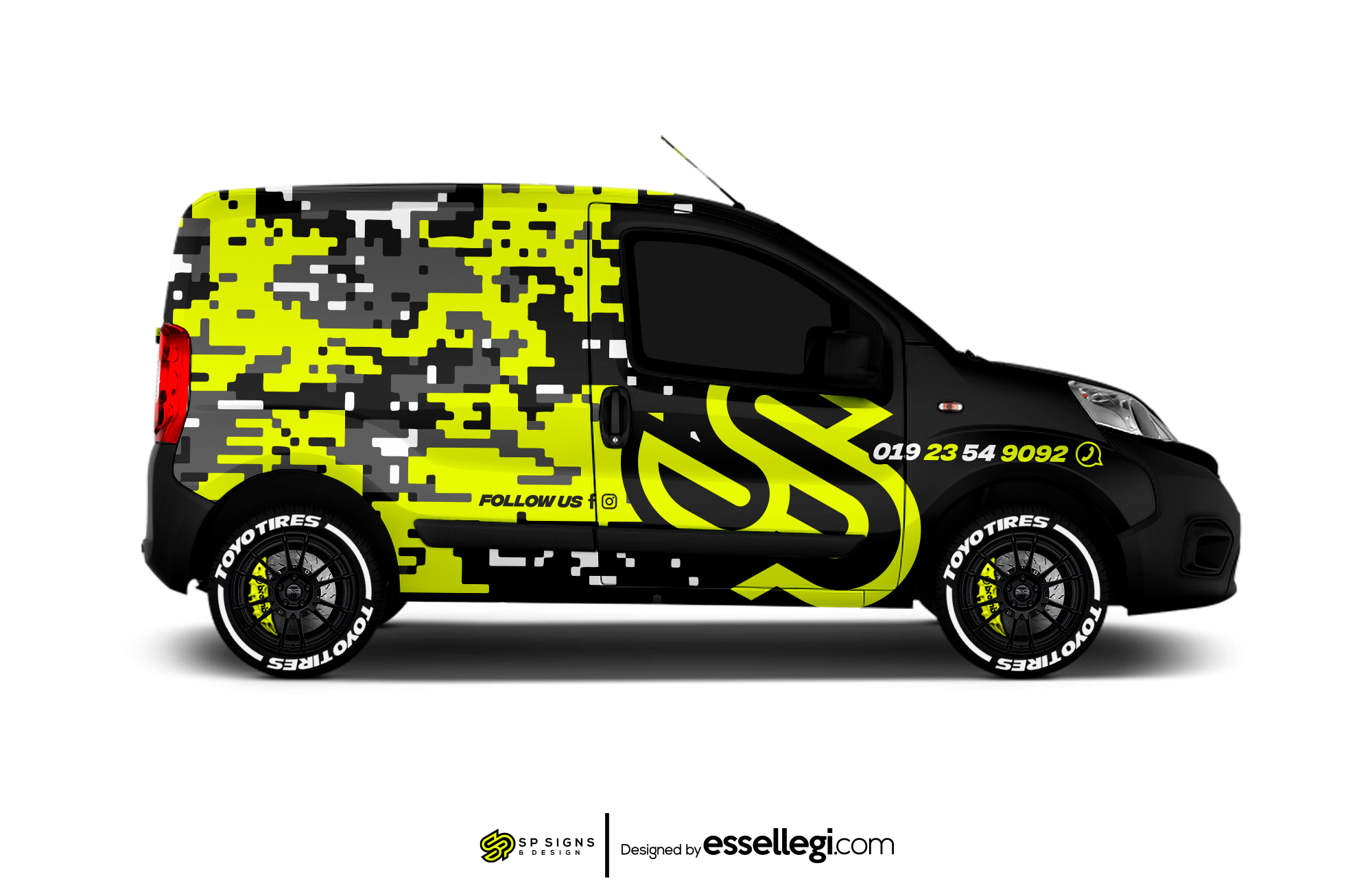 Fiat Fiorino Wrap Design. Fiat Fiorino Wrap | Van Wrap Design by Essellegi. Van Signs, Van Signage, Van Wrapping, Van Signwriting, Van Wrap Designer, Signs for Van, Van Logo, Van Graphic by Essellegi.