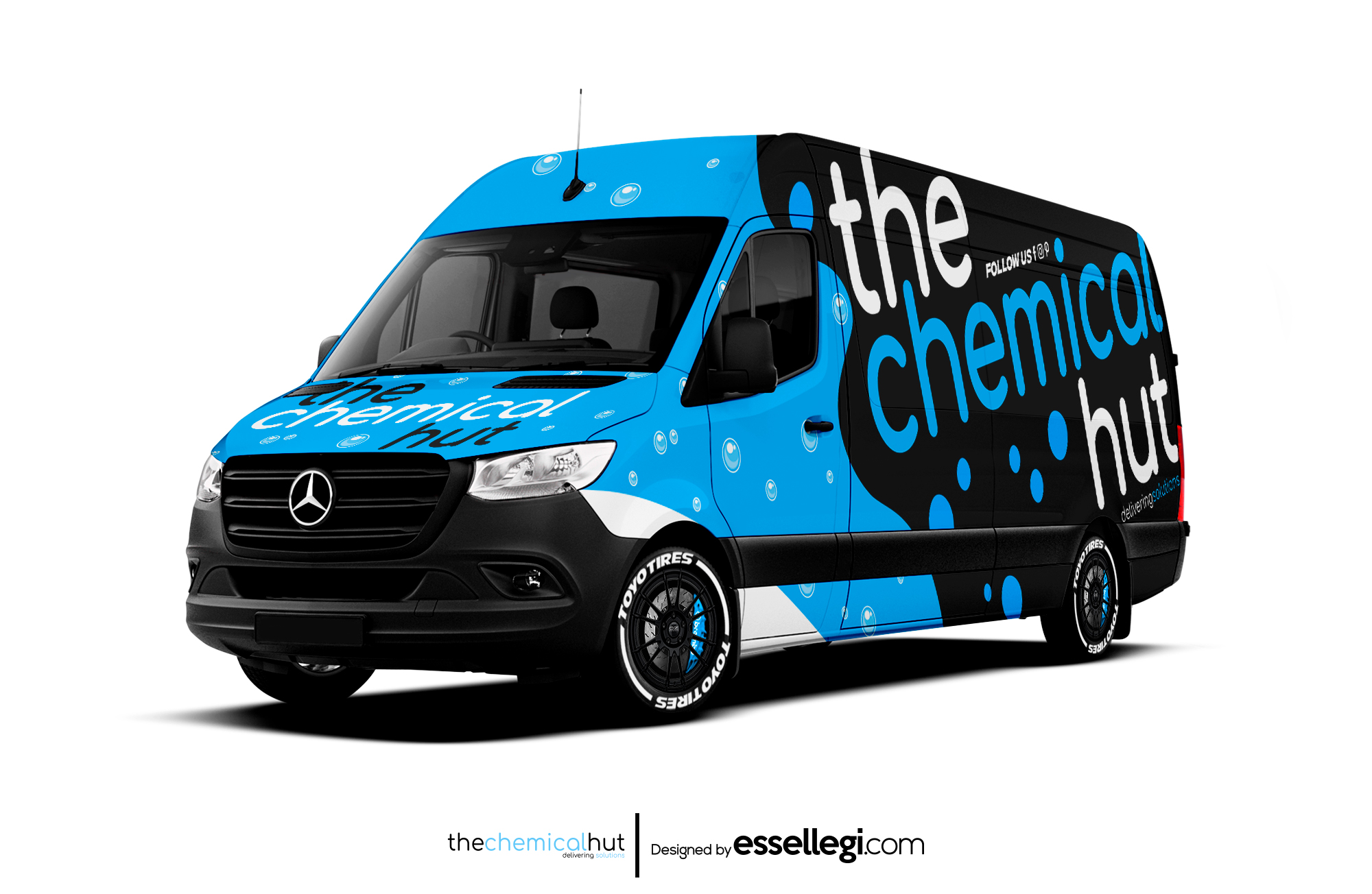 Mercedes Sprinter Wrap Design. Mercedes Sprinter Custom Wrap | Van Wrap Design by Essellegi. Van Signs, Van Signage, Van Wrapping, Van Signwriting, Van Wrap Designer, Signs for Van, Van Logo, Van Graphic by Essellegi.