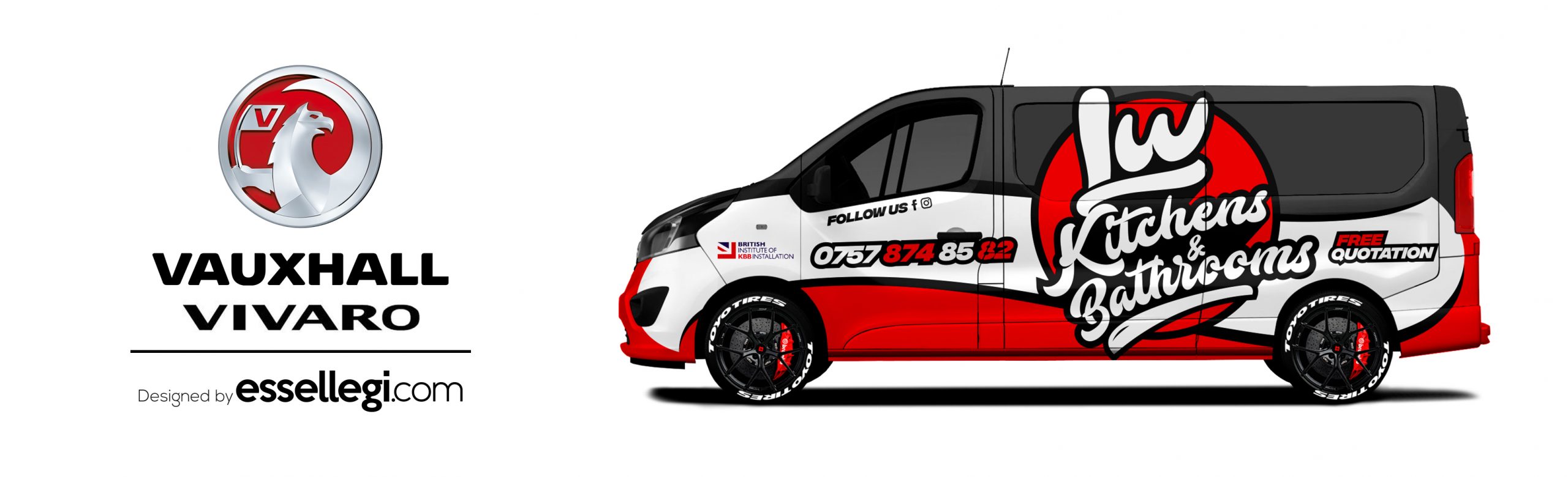 Vauxhall Vivaro Wrap Design. Vauxhall Vivaro Wrap | Van Wrap Design by Essellegi. Van Signs, Van Signage, Van Wrapping, Van Signwriting, Van Wrap Designer, Signs for Van, Van Logo, Van Graphic by Essellegi.
