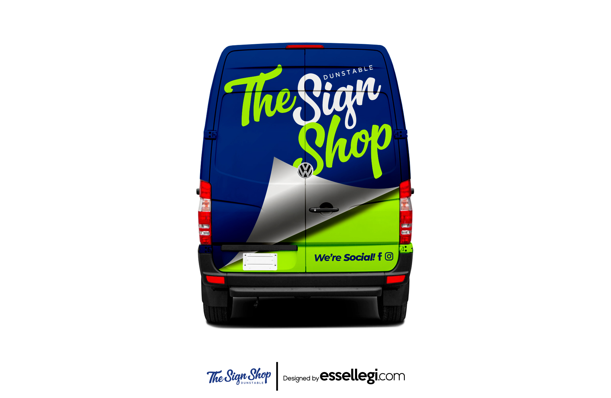 VW Crafter Wrap Design. VW Crafter Custom Wrap | Van Wrap Design by Essellegi. Van Signs, Van Signage, Van Wrapping, Van Signwriting, Van Wrap Designer, Signs for Van, Van Logo, Van Graphic by Essellegi.