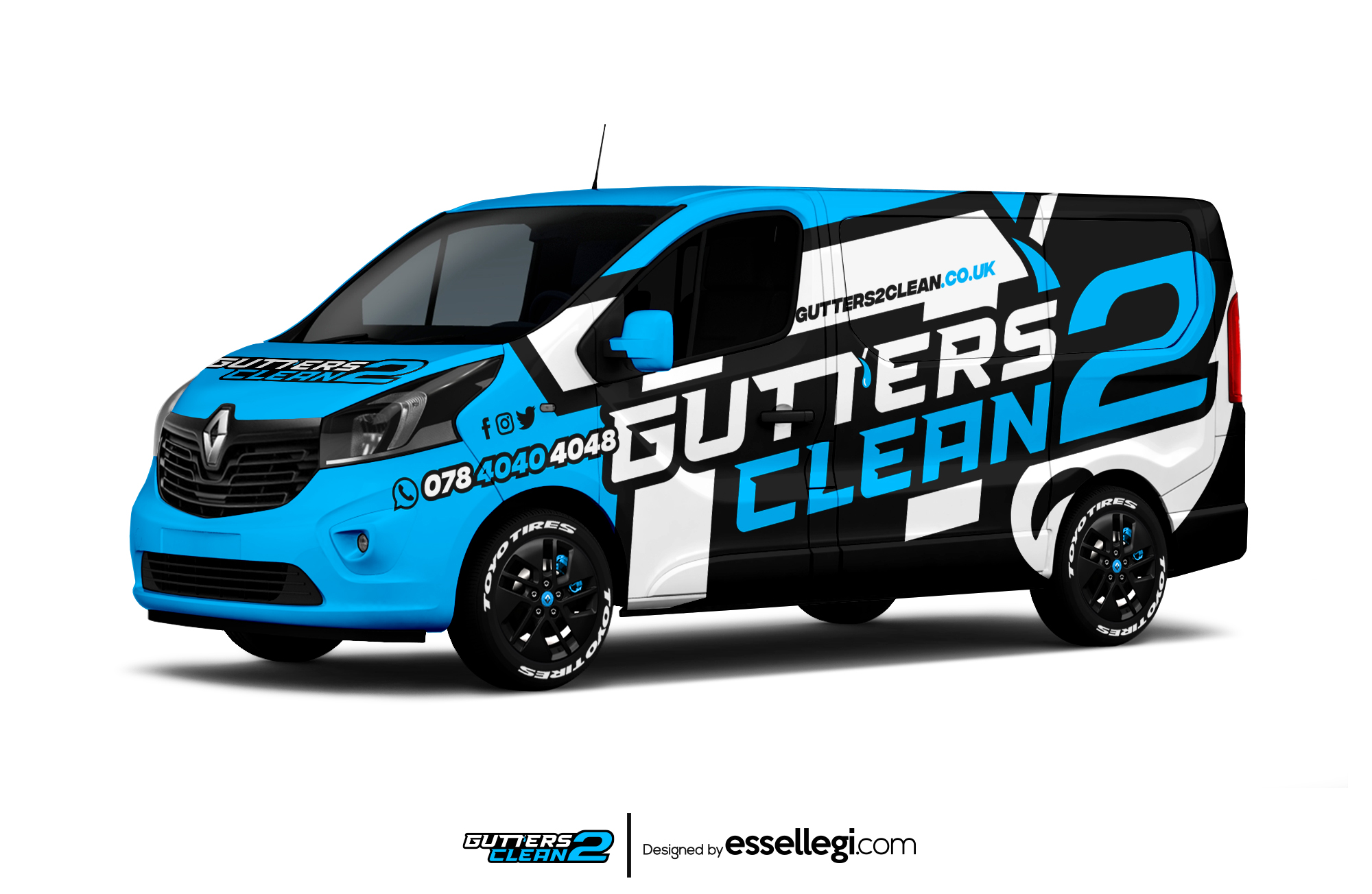 Renault Trafic Wrap Design. Renault Trafic Wrap | Van Wrap Design by Essellegi. Van Signs, Van Signage, Van Wrapping, Van Signwriting, Van Wrap Designer, Signs for Van, Van Logo, Van Graphic by Essellegi.