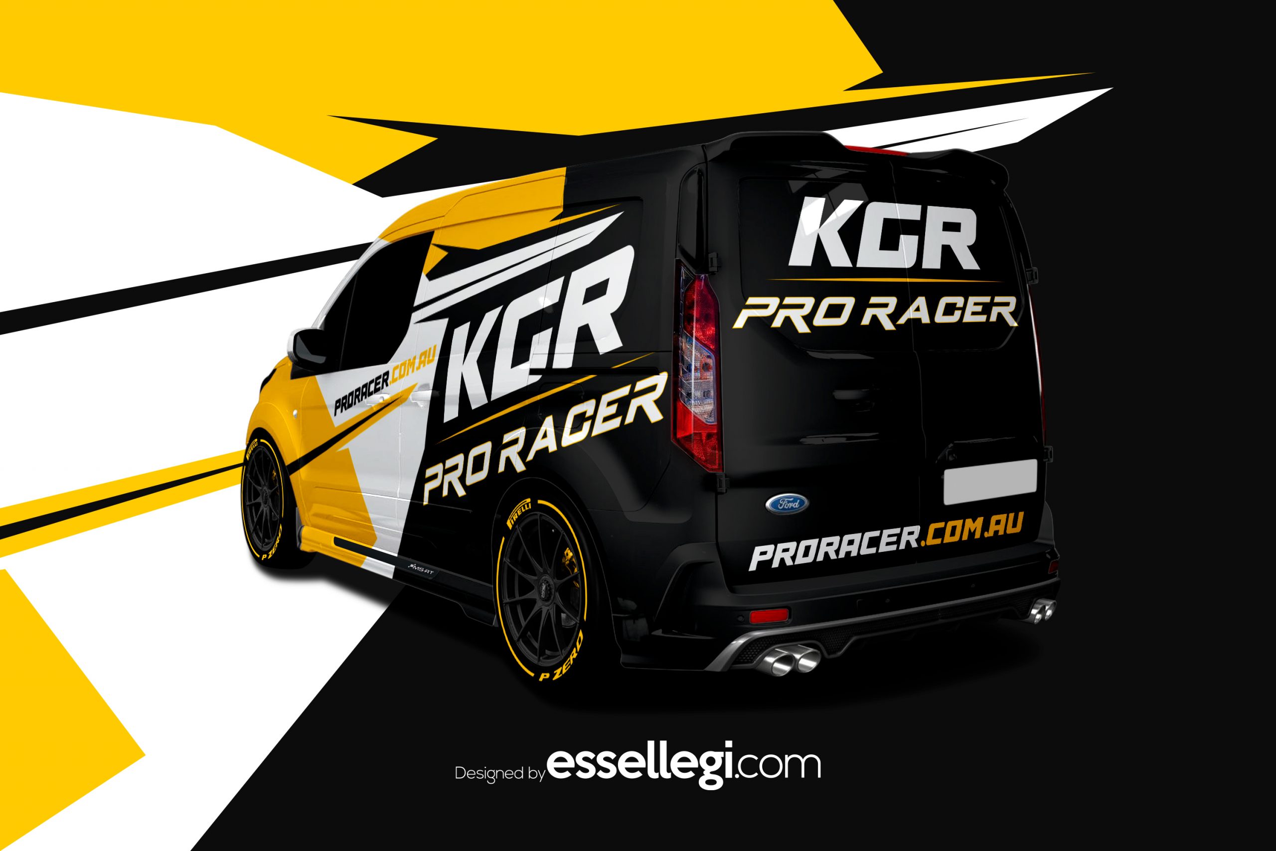 Ford Transit Connect MS-RT Wrap Design. Ford Transit Connect Wrap | Van Wrap Design by Essellegi. Van Signs, Van Signage, Van Wrapping, Van Signwriting, Van Wrap Designer, Signs for Van, Van Logo, Van Graphic by Essellegi.