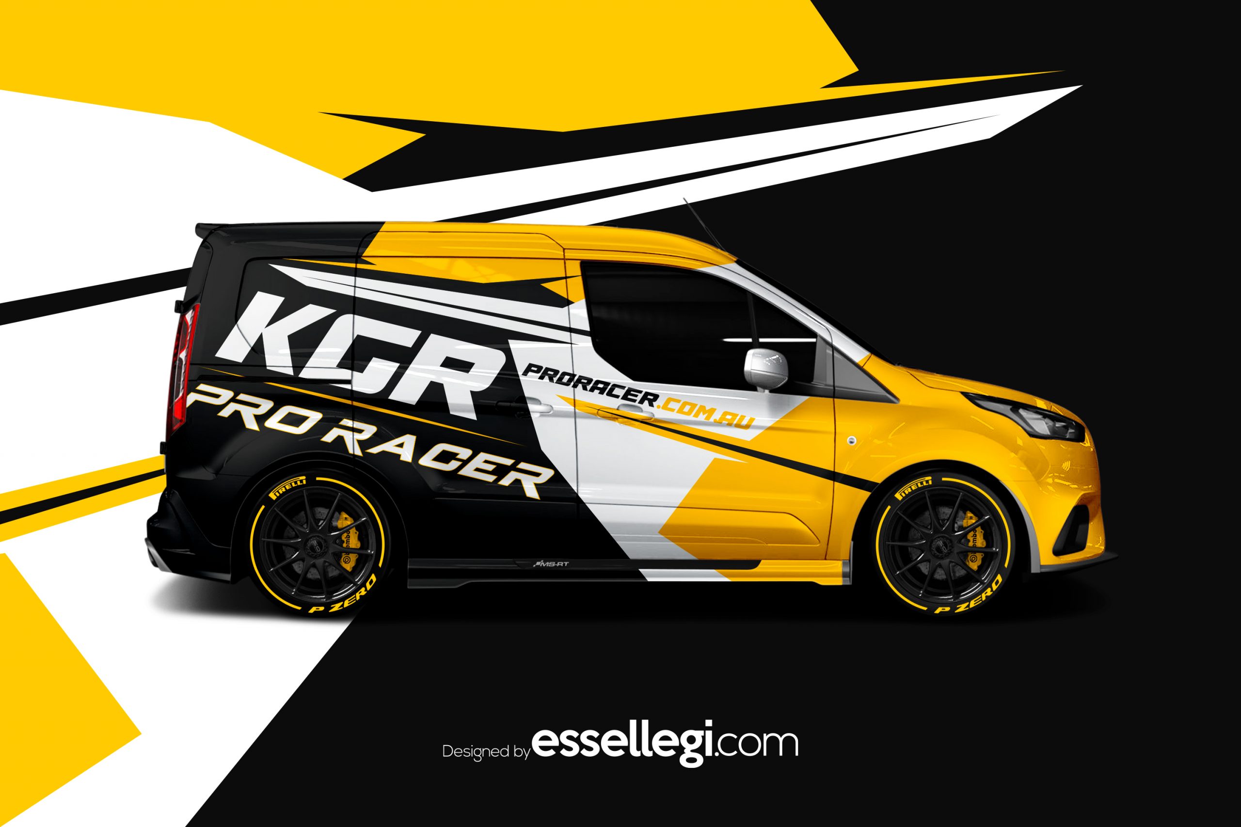Ford Transit Connect MS-RT Wrap Design. Ford Transit Connect Wrap | Van Wrap Design by Essellegi. Van Signs, Van Signage, Van Wrapping, Van Signwriting, Van Wrap Designer, Signs for Van, Van Logo, Van Graphic by Essellegi.