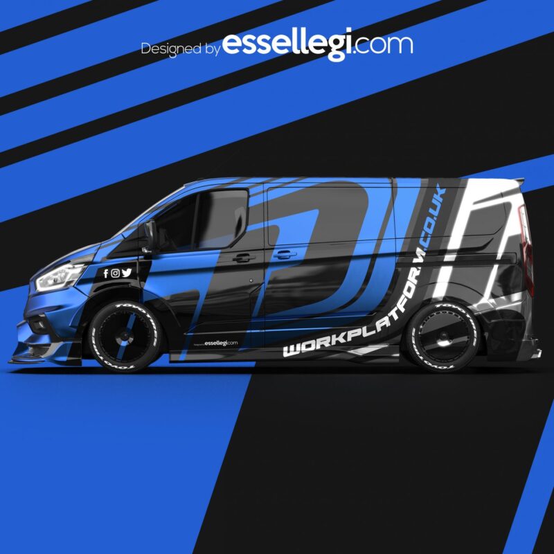 Ford Transit Custom Wrap Design. Ford Transit Custom Wrap | Van Wrap Design by Essellegi. Van Signs, Van Signage, Van Wrapping, Van Signwriting, Van Wrap Designer, Signs for Van, Van Logo, Van Graphic by Essellegi.