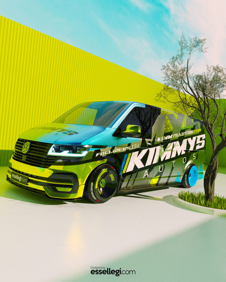 Best VW Transporter Wrap for Car Dealer by essellegi.com