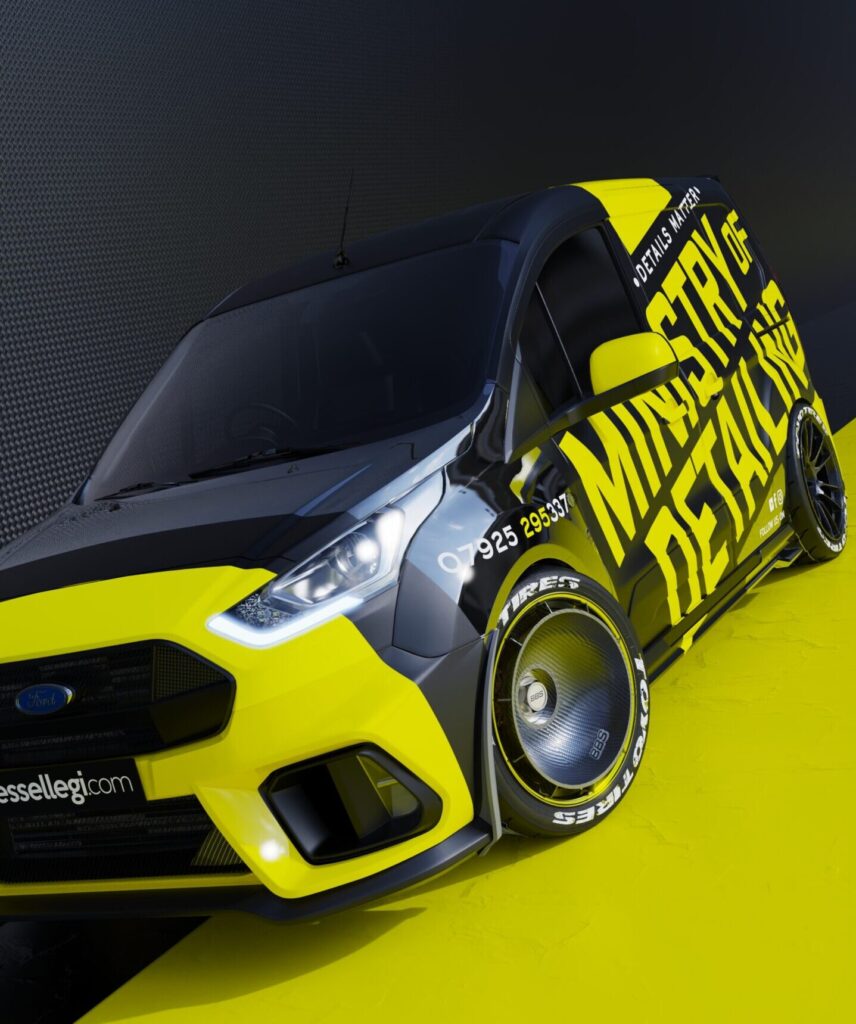 Looking for Best Transit Connect Van Wrap Design ? Create Yours!
