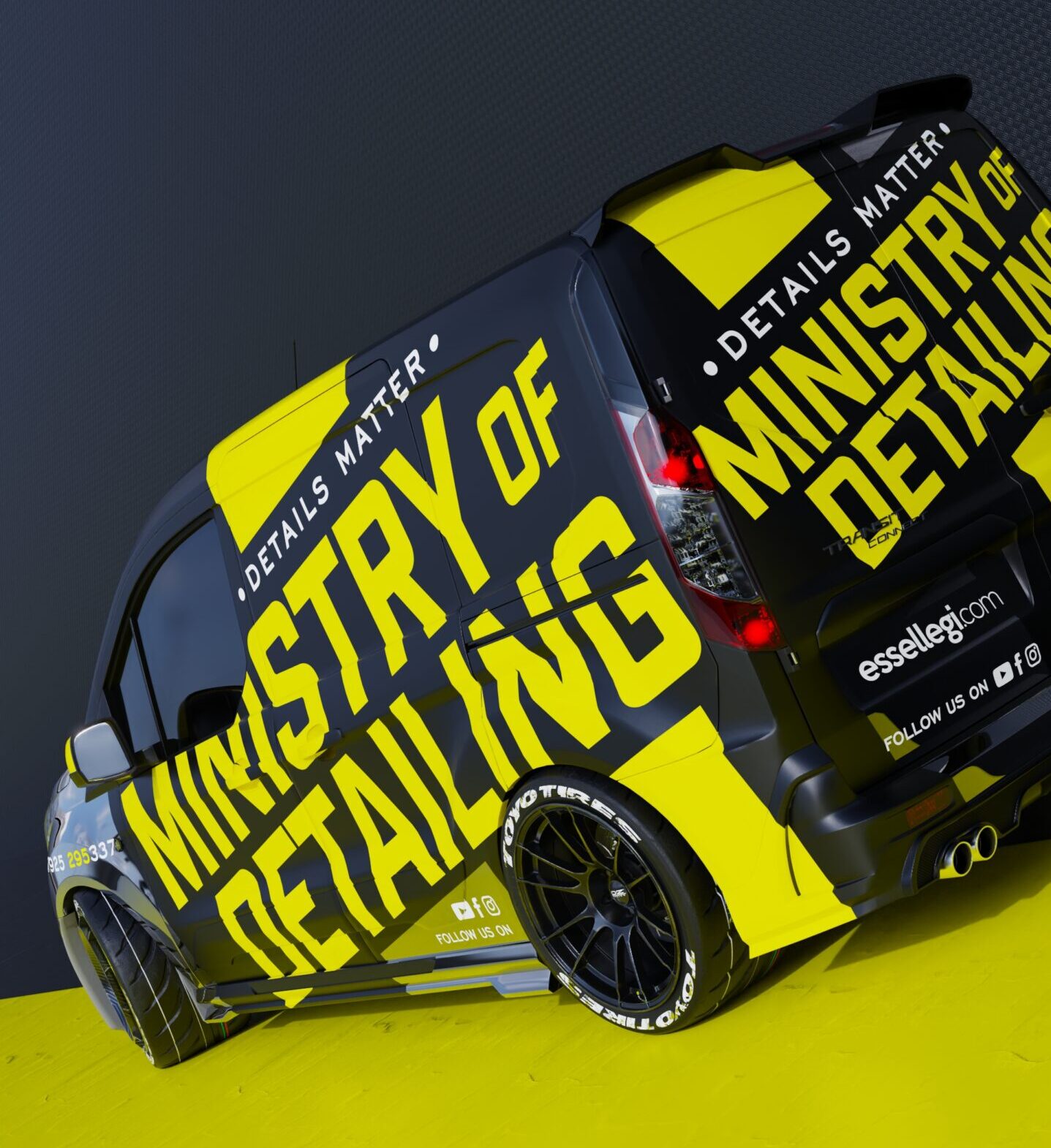 MSRT Ford Transit Connect Wrap Design. Ford Connect Wrap | Van Wrap Design by Essellegi. Van Signs, Van Signage, Van Wrapping, Van Signwriting, Van Wrap Designer, Signs for Van, Van Logo, Van Graphic by Essellegi.