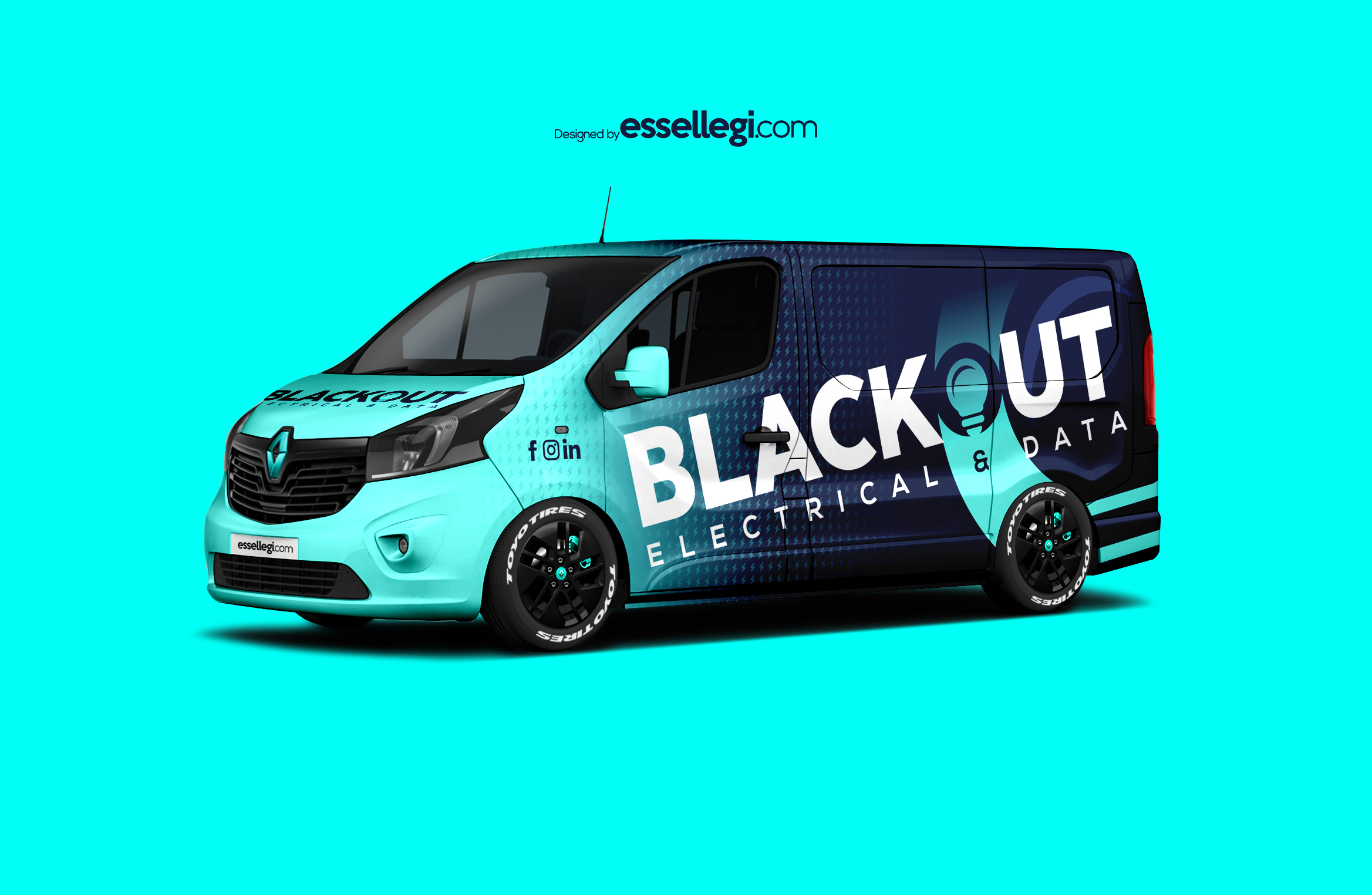 Renault Trafic Wrap Design. Renault Trafic Wrap | Van Wrap Design by Essellegi. Van Signs, Van Signage, Van Wrapping, Van Signwriting, Van Wrap Designer, Signs for Van, Van Logo, Van Graphic by Essellegi.