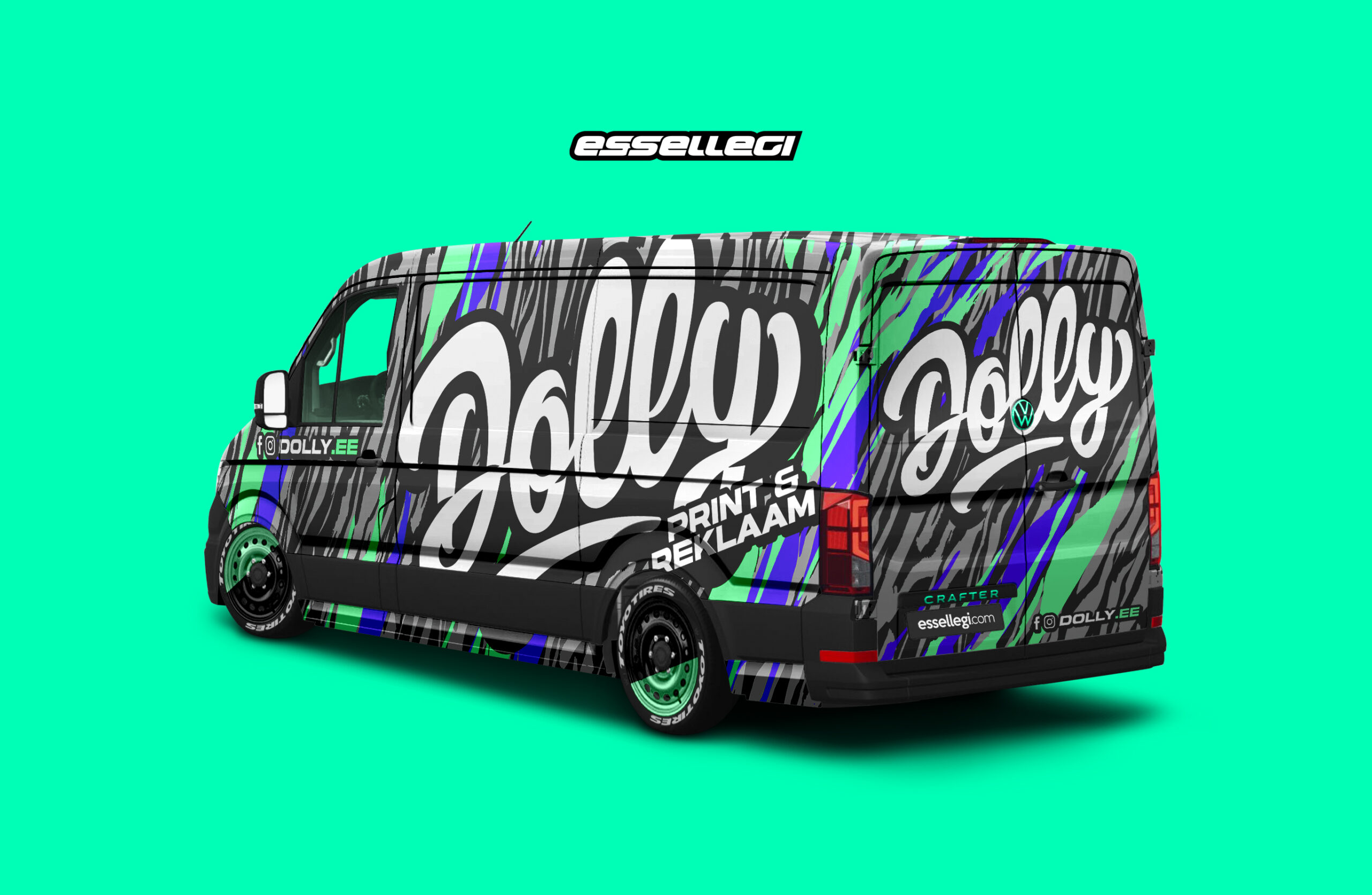 Volkswagen VW Crafter Wrap Design. Volkswagen VW Crafter Wrap | Van Wrap Design by Essellegi. Van Signs, Van Signage, Van Wrapping, Van Signwriting, Van Wrap Designer, Signs for Van, Van Logo, Van Graphic by Essellegi.