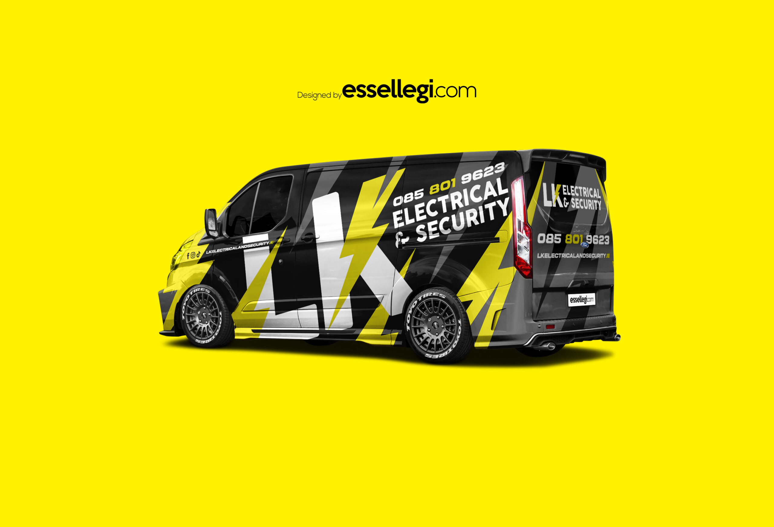 Ford Transit Custom Wrap Design. Ford Transit Custom | Van Wrap Design by Essellegi. Van Signs, Van Signage, Van Wrapping, Van Signwriting, Van Wrap Designer, Signs for Van, Van Logo, Van Graphic by Essellegi.