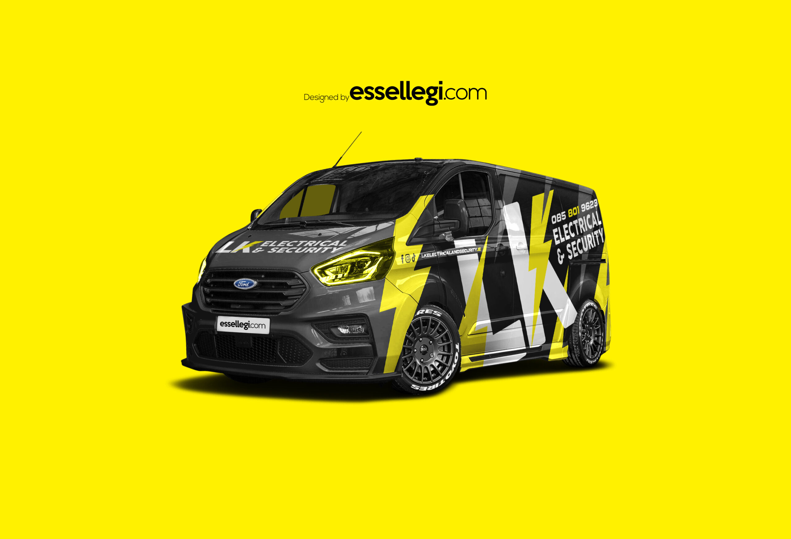 Ford Transit Custom Wrap Design. Ford Transit Custom | Van Wrap Design by Essellegi. Van Signs, Van Signage, Van Wrapping, Van Signwriting, Van Wrap Designer, Signs for Van, Van Logo, Van Graphic by Essellegi.