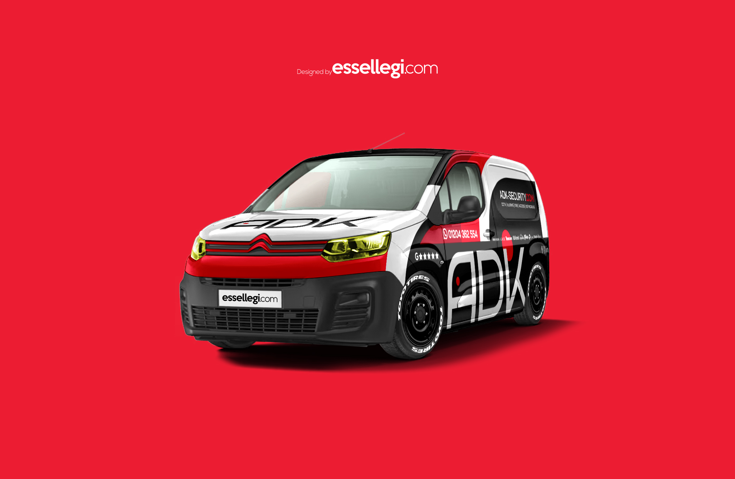 Citroen Berlingo Wrap Design. Citroen Berlingo Wrap | Van Wrap Design by Essellegi. Van Signs, Van Signage, Van Wrapping, Van Signwriting, Van Wrap Designer, Signs for Van, Van Logo, Van Graphic by Essellegi.