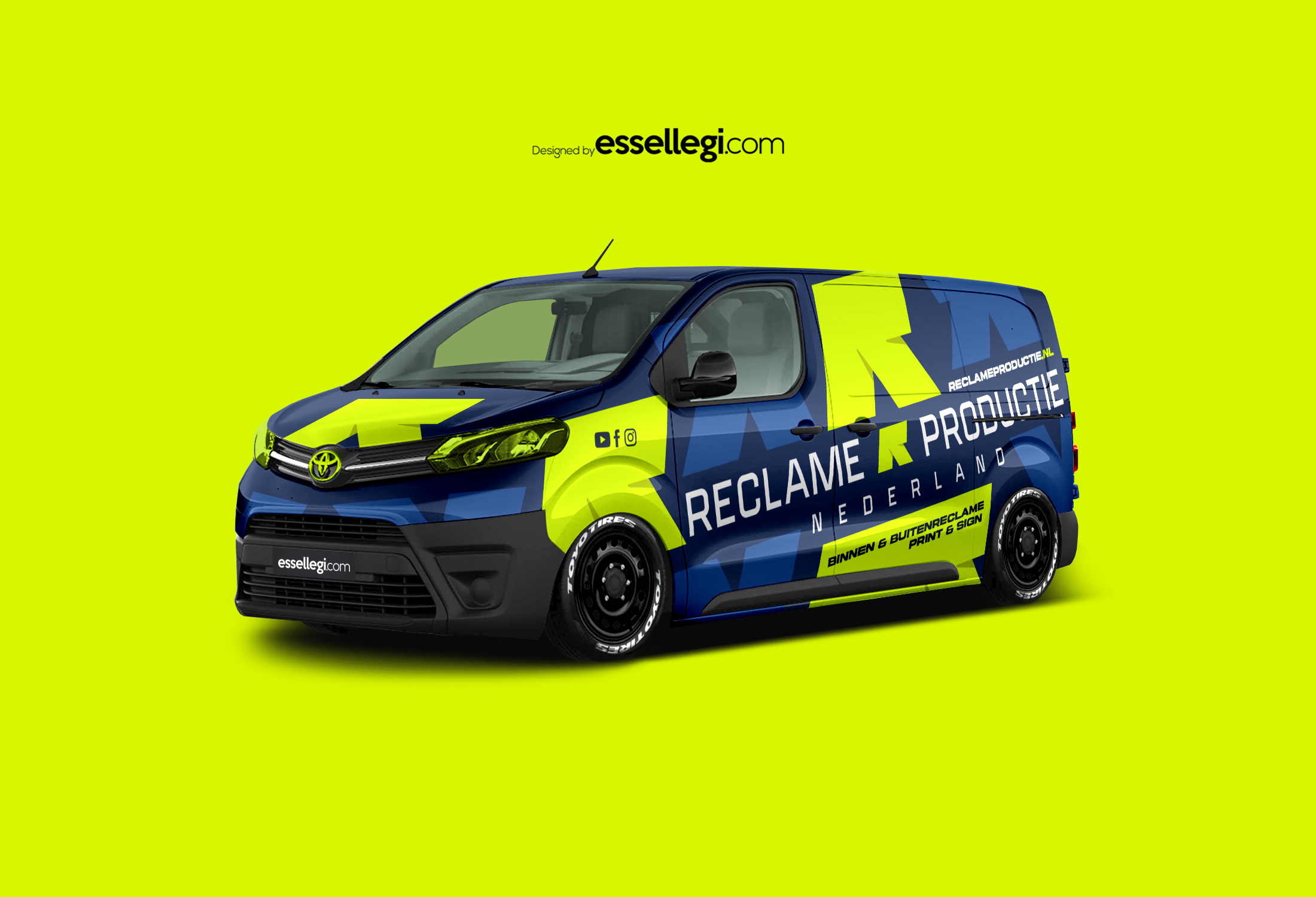 Toyota Proace Wrap Design. Toyota Proace Wrap | Van Wrap Design by Essellegi. Van Signs, Van Signage, Van Wrapping, Van Signwriting, Van Wrap Designer, Signs for Van, Van Logo, Van Graphic by Essellegi.