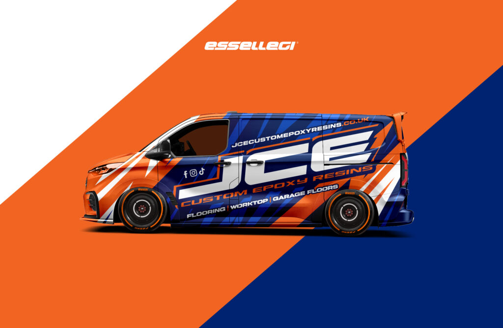Ford Transit Custom Wrap Design Epoxy Business. Transit Custom Wrap | Van Wrap Design by Essellegi. Van Signs, Van Signage, Van Wrapping, Van Signwriting, Van Wrap Designer, Signs for Van, Van Logo, Van Graphic by Essellegi.