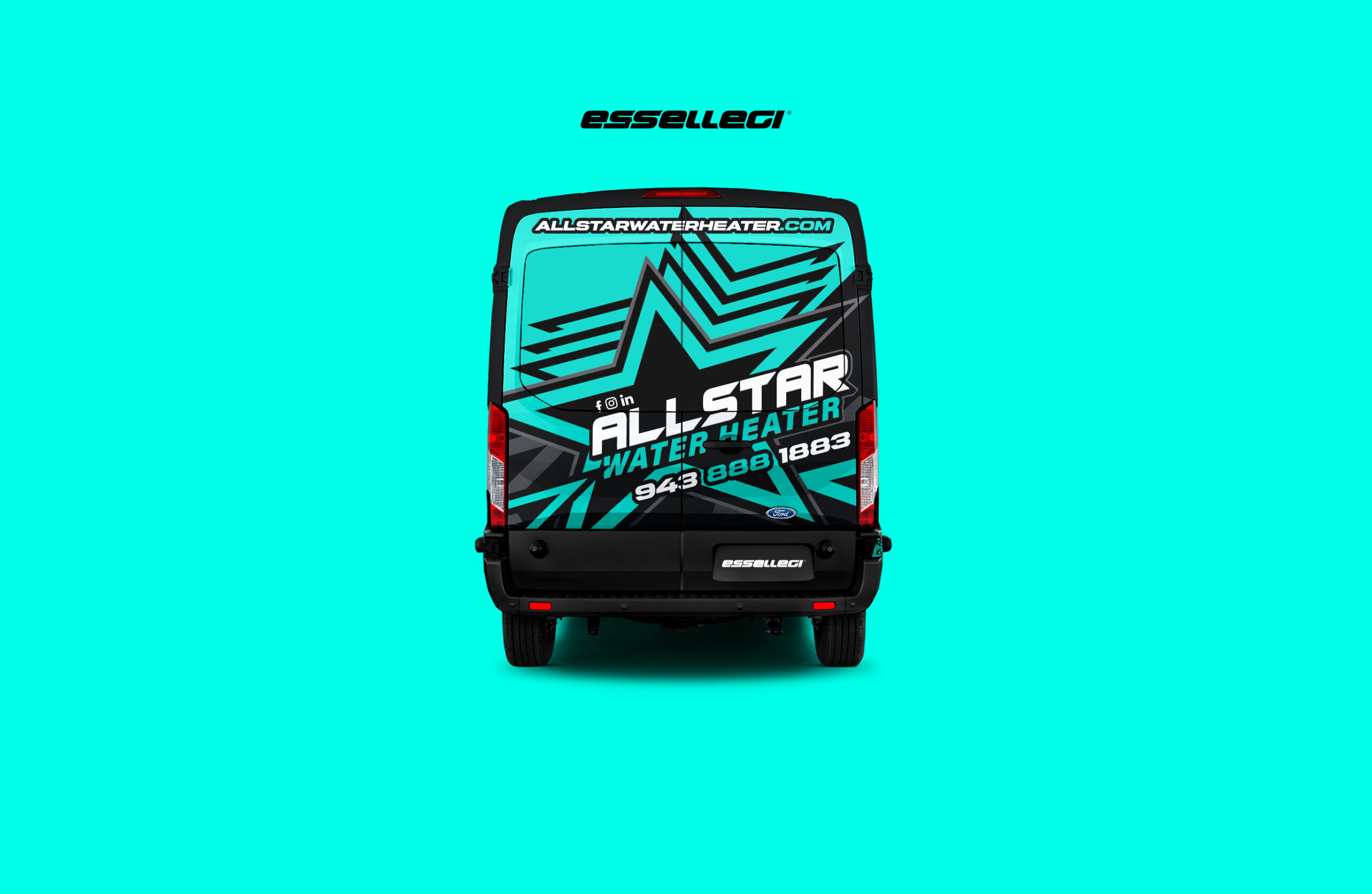 Ford Transit Wrap Design. Ford Transit Wrap | Van Wrap Design by Essellegi. Van Signs, Van Signage, Van Wrapping, Van Signwriting, Van Wrap Designer, Signs for Van, Van Logo, Van Graphic by Essellegi.
