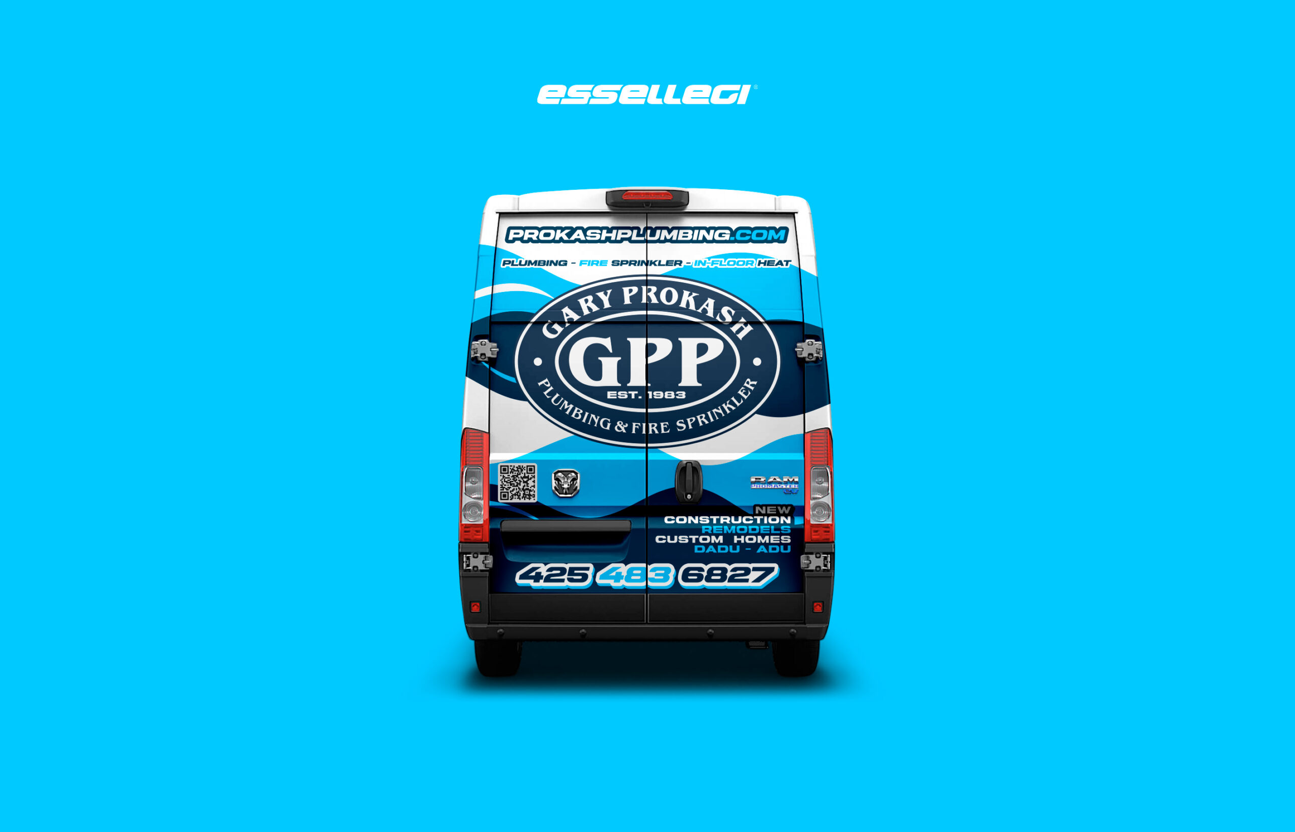 RAM ProMaster Wrap Design. RAM ProMaster Wrap | Van Wrap Design by Essellegi. Van Signs, Van Signage, Van Wrapping, Van Signwriting, Van Wrap Designer, Signs for Van, Van Logo, Van Graphic by Essellegi.