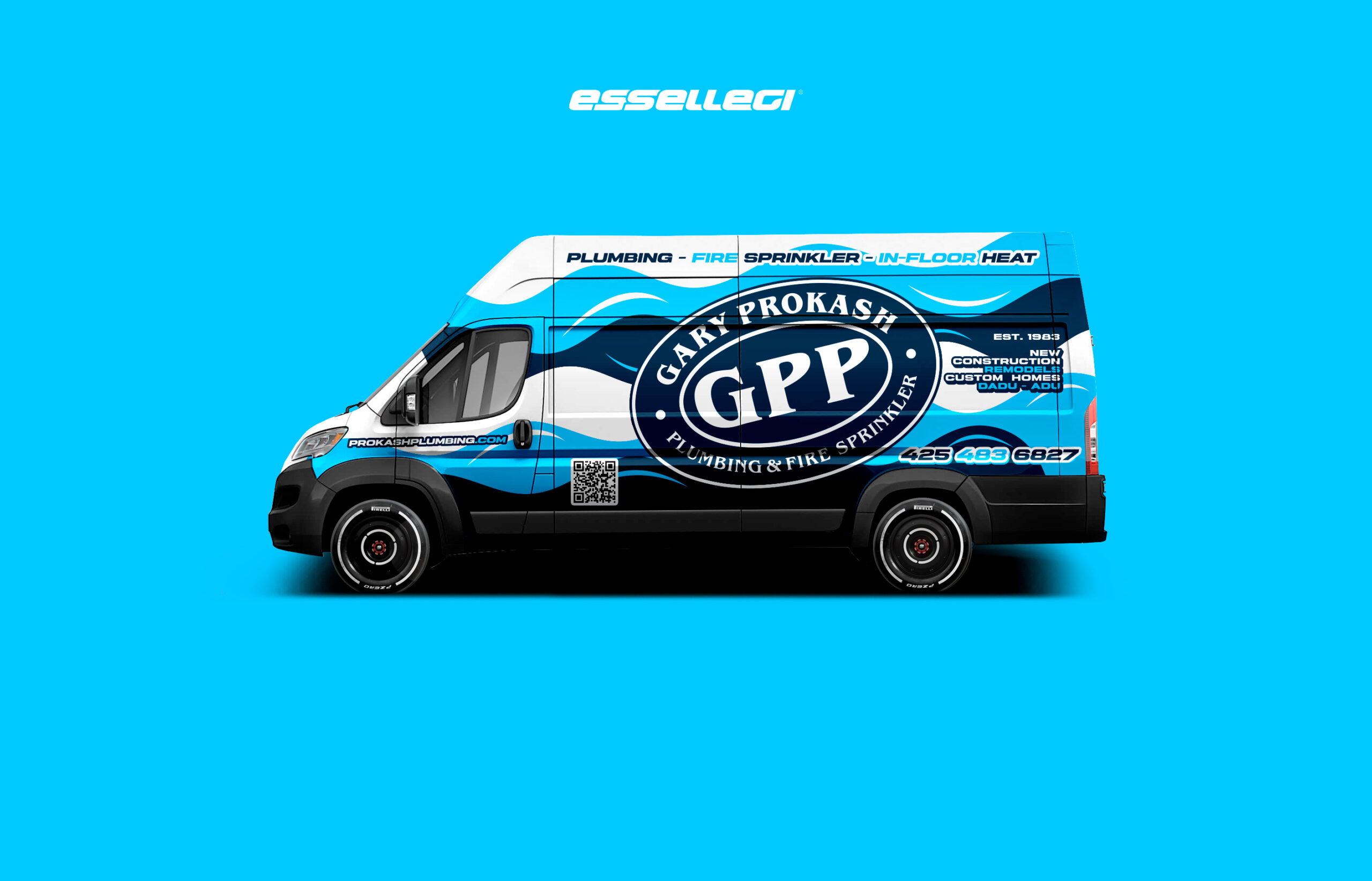 RAM ProMaster Wrap Design. RAM ProMaster Wrap | Van Wrap Design by Essellegi. Van Signs, Van Signage, Van Wrapping, Van Signwriting, Van Wrap Designer, Signs for Van, Van Logo, Van Graphic by Essellegi.